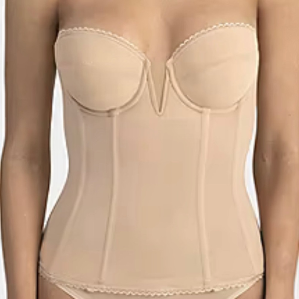 Dominique Vivienne V Wire Low Backless Strapless Bra